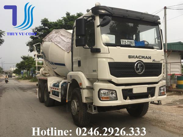 xe trộn bê tông shacman bồn Junton 10m3